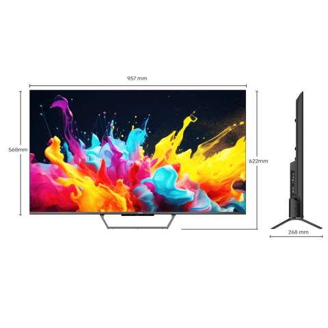 Telewizor 43" METZ QLED 43MQE7600Z 4K Ultra HD Google TV HDR HLG Dolby VISION-ATMOS Telewizor 43" METZ QLED 43MQE7600Z 4K Ultra HD Google TV HDR HLG Dolby VISION-ATMOS
