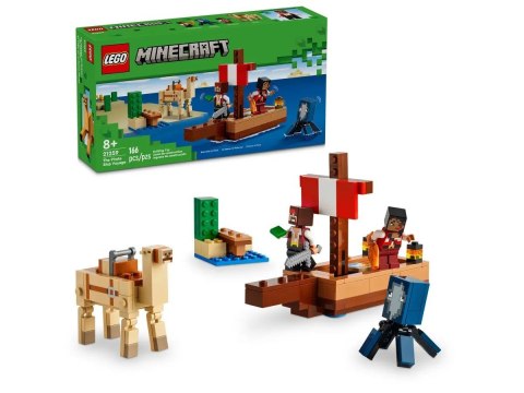 LEGO Minecraft 21259 Rejs statkiem pirackim LEGO Minecraft 21259 Rejs statkiem pirackim