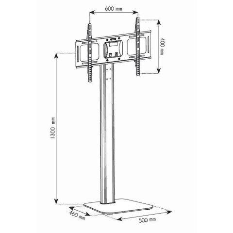 TECHLY STOJAK PODŁOGOWY TV LED/LCD 32-70 CALI 50KG TECHLY STOJAK PODŁOGOWY TV LED/LCD 32-70 CALI 50KG