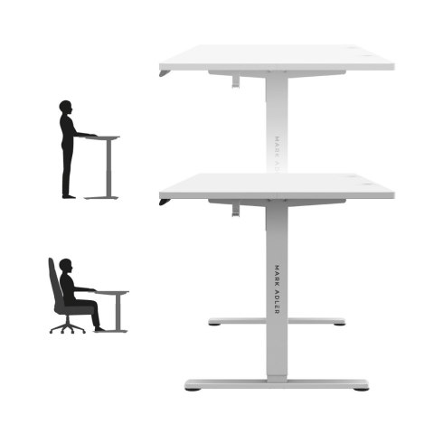 Biurko elektryczne MA-Leader 7.6 White Biurko elektryczne MA-Leader 7.6 White