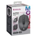 DEFENDER MYSZ ALPHA MB-507 SILENT CZARNA 1000dpi 3P