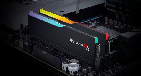 G.SKILL RIPJAWS M5 RGB DDR5 2X48GB 6000MHZ CL30-36 BLACK F5-6000J3036F48GX2-RM5RK G.SKILL RIPJAWS M5 RGB DDR5 2X48GB 6000MHZ CL30-36 BLACK F5-6000J3036F48GX2-RM5RK