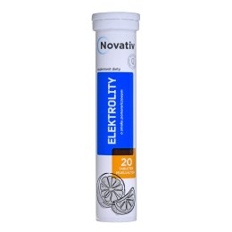 Novativ Elektrolity 20 tabletek musujących