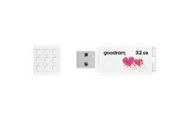 Pendrive GoodRam UME3-0320W0R11-V (32GB; USB 3.0; kolor biały) VALENTINE