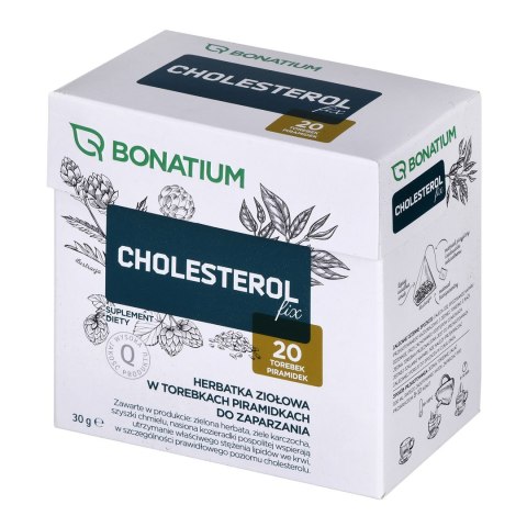 Bonatium Herbatka ziołowa Cholesterol Fix 20szt. Bonatium Herbatka ziołowa Cholesterol Fix 20szt.