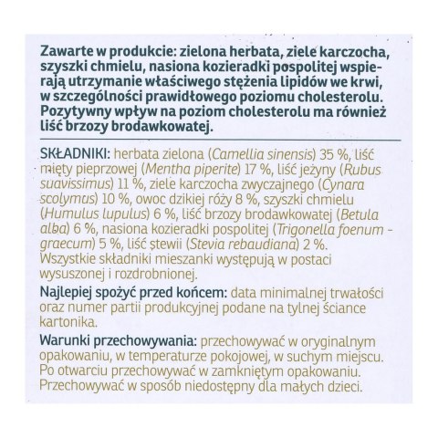 Bonatium Herbatka ziołowa Cholesterol Fix 20szt. Bonatium Herbatka ziołowa Cholesterol Fix 20szt.