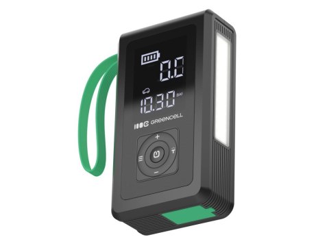 GREEN CELL POWERBANK/BOOSTER/CAR JUMP STARTER/POMPKA POWERBOOST AIR 8000MAH 1000A - Z KOMPRESOREM GREEN CELL POWERBANK/BOOSTER/CAR JUMP STARTER/POMPKA POWERBOOST AIR 8000MAH 1000A - Z KOMPRESOREM