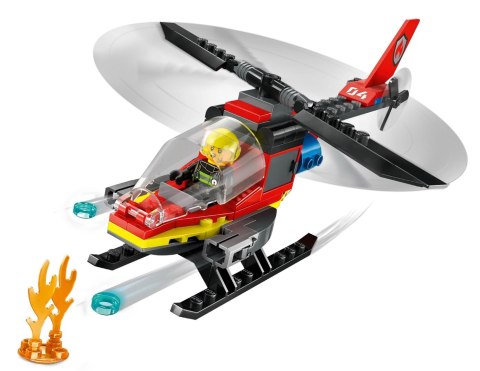 LEGO City 60411 Strażacki helikopter ratunkowy LEGO City 60411 Strażacki helikopter ratunkowy