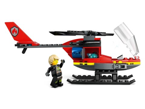 LEGO City 60411 Strażacki helikopter ratunkowy LEGO City 60411 Strażacki helikopter ratunkowy