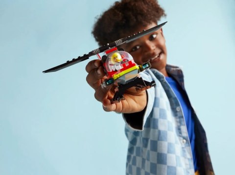 LEGO City 60411 Strażacki helikopter ratunkowy LEGO City 60411 Strażacki helikopter ratunkowy