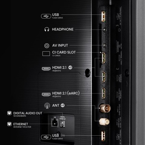 Telewizor Hisense 50U6NQ 50" MINILED 4K VIDAA Dolby Atmos Vison Szary (WYPRZEDAŻ) Telewizor Hisense 50U6NQ 50" MINILED 4K VIDAA Dolby Atmos Vison Szary (WYPRZEDAŻ)