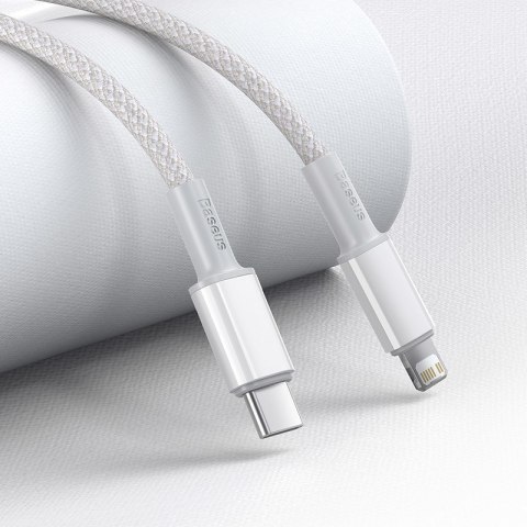 BASEUS KABEL USB-C DO LIGHTNING 20W, 5A, 1M(BIAŁY) BASEUS KABEL USB-C DO LIGHTNING 20W, 5A, 1M(BIAŁY)