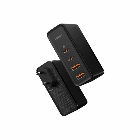 BASEUS ŁADOWARKA SIECIOWA 2X USB+2X USB-C (CZARNA) BASEUS ŁADOWARKA SIECIOWA 2X USB+2X USB-C (CZARNA)