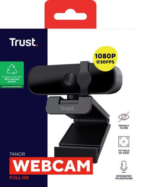 Kamera Trust TANOR 1080p FULL HD Black Kamera Trust TANOR 1080p FULL HD Black