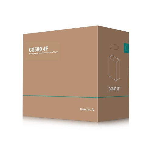Obudowa DeepCool CG580 4F czarna Obudowa DeepCool CG580 4F czarna