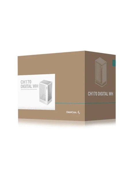 Obudowa DeepCool CH170 DIGITAL WH Obudowa DeepCool CH170 DIGITAL WH