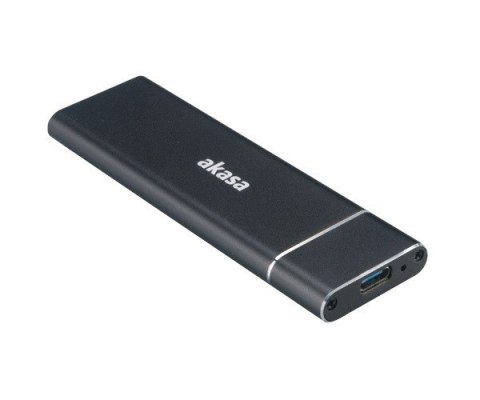 Akasa Zewnętrzna Obudowa Aluminiowa USB 3.1 M.2 SSD - Czarna Akasa Zewnętrzna Obudowa Aluminiowa USB 3.1 M.2 SSD - Czarna
