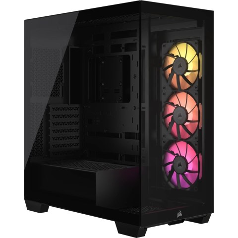 ICUE LINK 3500X RGB Tempered Glass Mid-Tower, Black ICUE LINK 3500X RGB Tempered Glass Mid-Tower, Black
