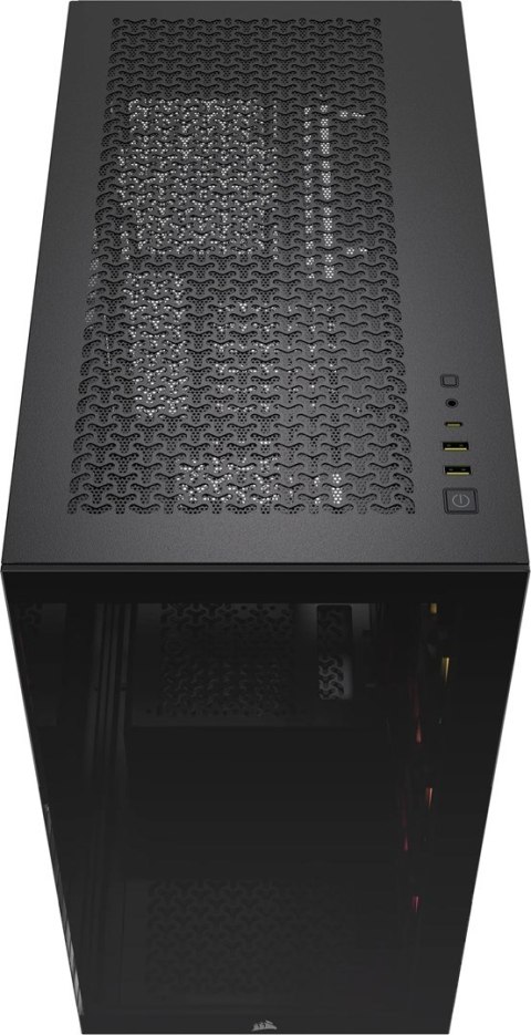 ICUE LINK 3500X RGB Tempered Glass Mid-Tower, Black ICUE LINK 3500X RGB Tempered Glass Mid-Tower, Black