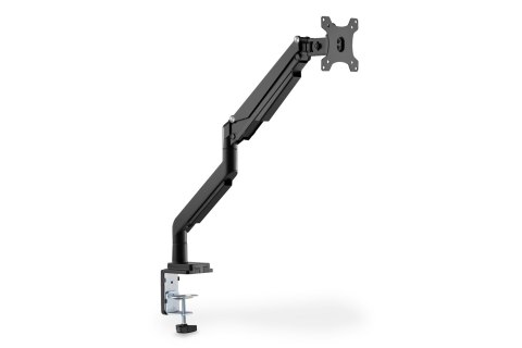 Ramię biurkowe pojedyncze (zacisk) 1xLCD max.32" max. 9kg uchylno-obrotowe, szybkozamykacz Ramię biurkowe pojedyncze (zacisk) 1xLCD max.32" max. 9kg uchylno-obrotowe, szybkozamykacz