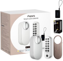 AQARA Aqara Smart Lock U200 Kit Biały Inteligentny zamek do drzwi EL-D02DW