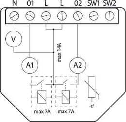 SHELLY Shelly Qubino Wave 2PM