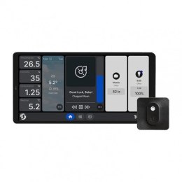 SHELLY Shelly Wall Display X2 Black + Blu H&T Black