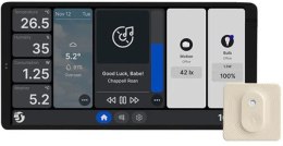 SHELLY Shelly Wall Display X2 Silver + Blu H&T Ivory