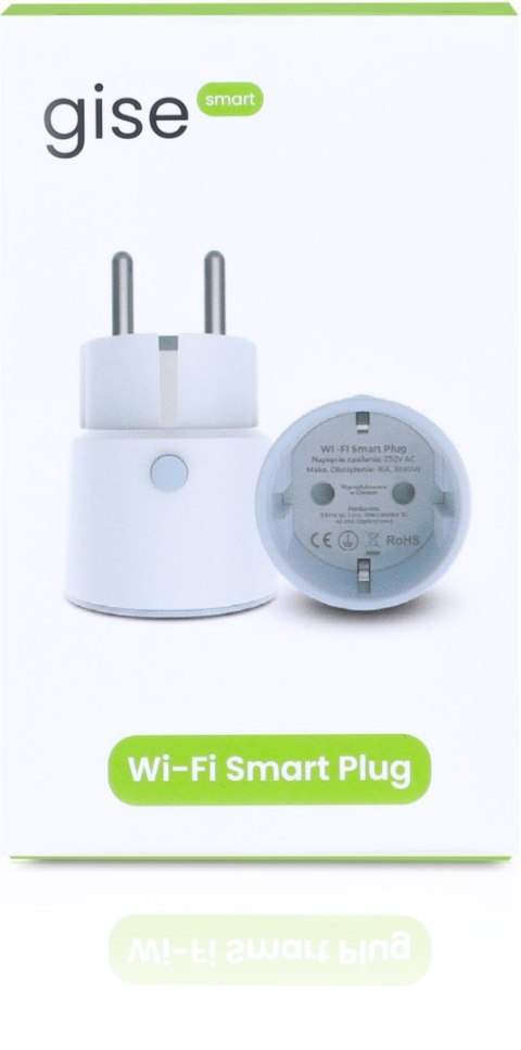 GISE GISE Smart Inteligentne gniazdko WiFi | Tuya | SP-02