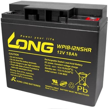 LONG Akumulator AGM LONG 12V 18Ah VdS