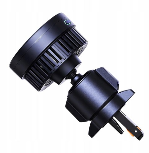 BASEUS UCHWYT SAMOCHODOWY ŁADOWARKA INDUKCYJNA Baseus MagPro BS-CW04 Qi 2.0 15W MagSafe NA KRATKĘ CZARNY