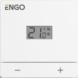 ENGO CONTROLS ENGO Controls EASY-230W - Regulator temperatury, 230V, biały, dobowy, natynkowy