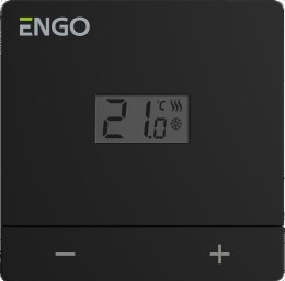 ENGO CONTROLS ENGO Controls EASY-24B - Regulator temperatury, 24V, dobowy, czarny, natynkowy