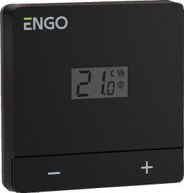 ENGO CONTROLS ENGO Controls EASY-24B - Regulator temperatury, 24V, dobowy, czarny, natynkowy