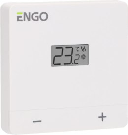 ENGO CONTROLS ENGO Controls EASY-24W - Regulator temperatury, 24V, dobowy, biały, natynkowy