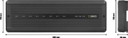 ENGO CONTROLS ENGO Controls ECB8-230 - Listwa przewodowa 8 stref do sterownia ogrzewaniem podłogowym, 230V, moduł pompy i kotła