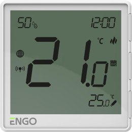 ENGO CONTROLS ENGO Controls EONE-230W - Regulator temperatury, 230V, biały, Internetowy, podtynkowy, ZigBee