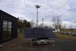 MOBILNEMASZTY.PL Przyczepa do monitoringu PV3