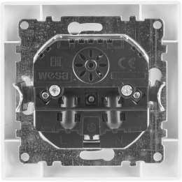 VCX Gniazdo pojedyncze z uziemieniem z USB VCX WESA LC 13A Biały