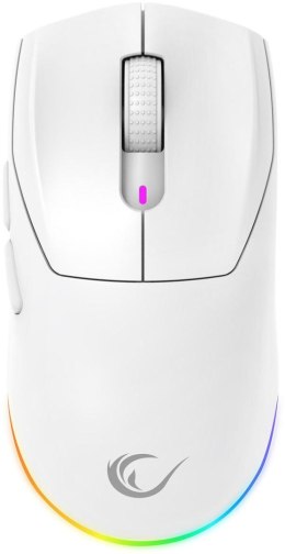 INNY Mysz bezprzewodowa Rampage Prote M5 24000 DPI RGB LED 1K Hz biała