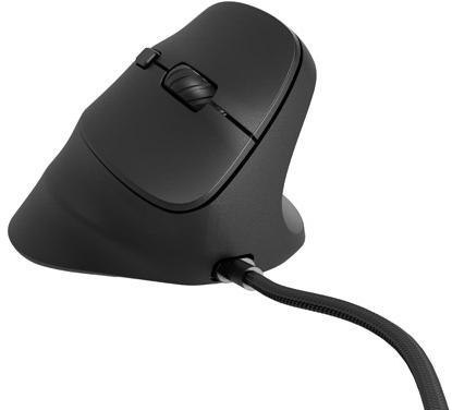 NATEC Mysz wertykalna Natec Crake 2 Pro 12800DPI czarny