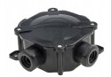 PAWBOL Puszka natynkowa hermetyczna PG16, IP 67 (5x4mm2), kolor czarny PAWBOL A.0035C