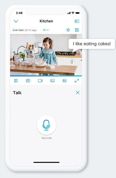 REOLINK Kamera IP Reolink E340 wewnętrzna obrotowa 8MPx WiFi biała