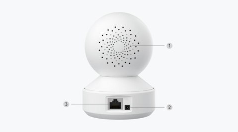 REOLINK Kamera IP Reolink E340 wewnętrzna obrotowa 8MPx WiFi biała