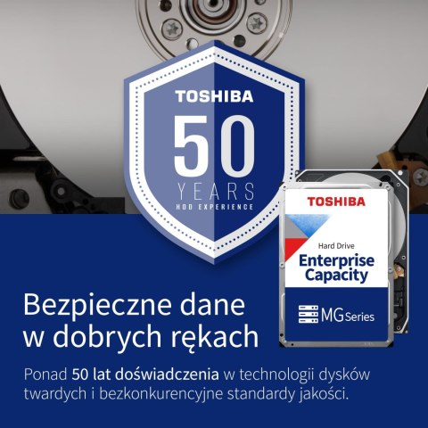 TOSHIBA Dysk HDD Toshiba Enterprise MG Series 8TB MG10ADA800E