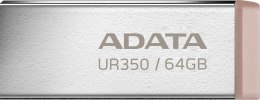 ADATA Adata Pendrive UR350 64GB USB3.2 Gen2 Metal brązowy