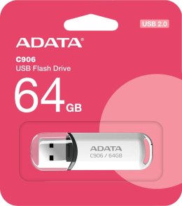 ADATA Adata Pendrive C906 64GB USB2.0 biały