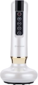HUMANAS Masażer antycellulitowy z funkcją bańki chińskiej Humanas DermaSmooth - biały