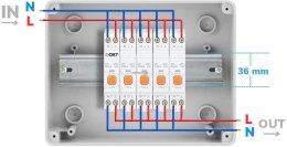 OXT Inteligentny Sterownik OXT | 63A | Licznik | WiFi | Tuya T335