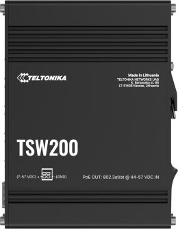 TELTONIKA Teltonika TSW200 switch przemysłowy 8xGE 2xSFP PoE (TSW2000000B0) DIN